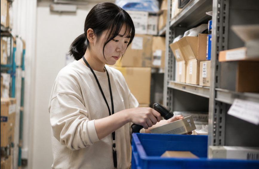 検品・軽作業の様子